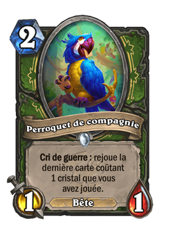 Perroquet de compagnie