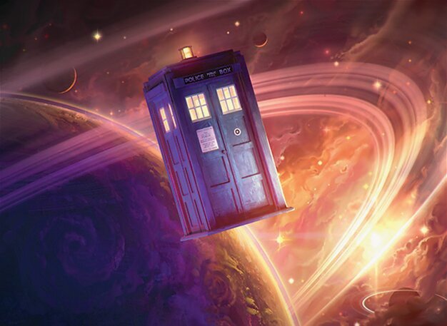TARDIS Crop image Wallpaper