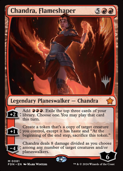 Chandra, formador de llamas