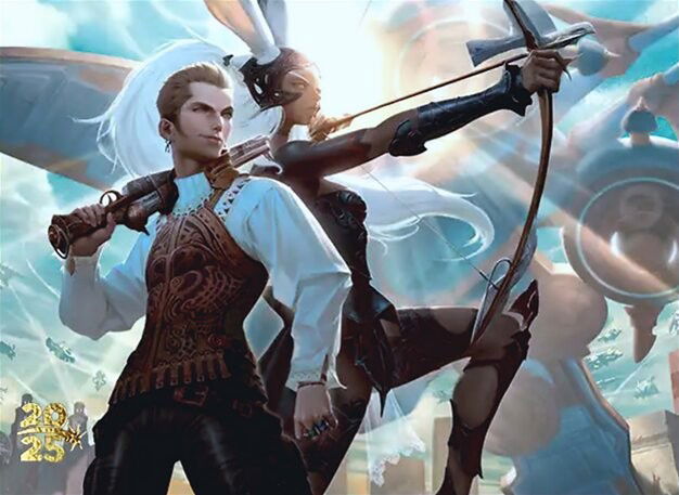 Balthier and Fran Crop image Wallpaper
