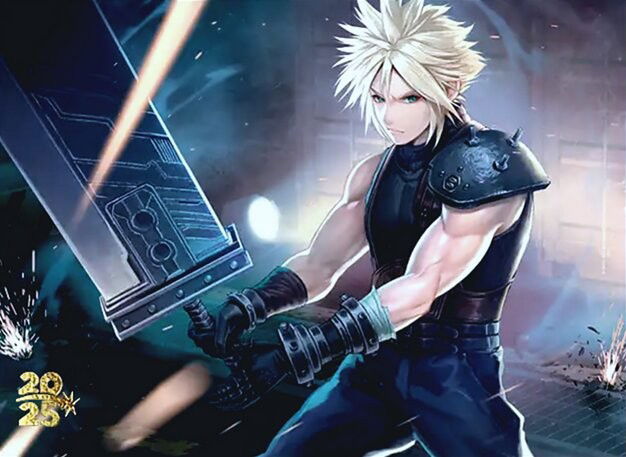 Cloud, Midgar Mercenary Crop image Wallpaper