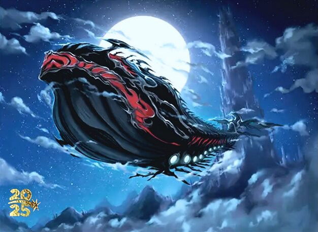 The Lunar Whale Crop image Wallpaper