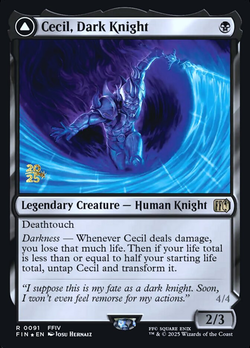 Cecil, Dark Knight // Cecil, Redeemed Paladin image