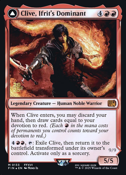Clive, Ifrit's Dominant // Ifrit, Warden of Inferno image