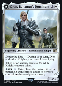 Dion, Bahamut's Dominant // Bahamut, Warden of Light image