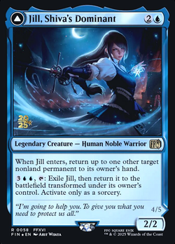 Jill, Shiva's Dominant // Shiva, Warden of Ice image