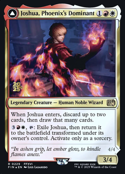 Joshua, Phoenix's Dominant // Phoenix, Warden of Fire image