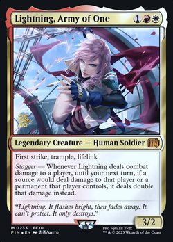 Lightning, Army of One image