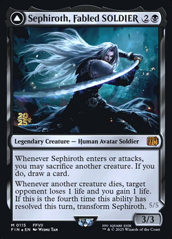 Sephiroth, Fabled SOLDIER // Sephiroth, One-Winged Angel image