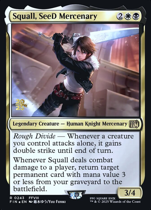 Squall, SeeD Mercenary Full hd image