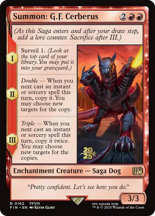 Summon: G.F. Cerberus Full hd image
