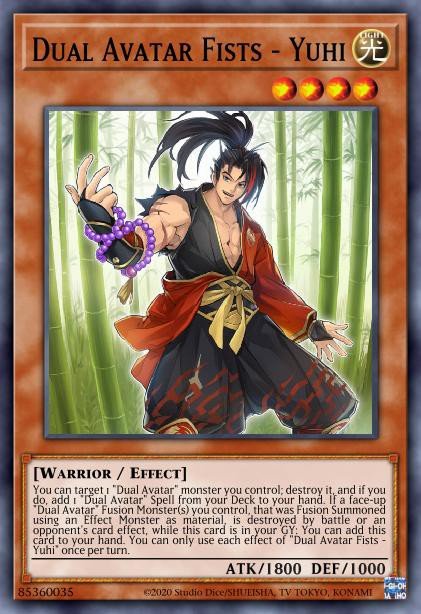 Dual Avatar Fists - Yuhi Crop image Wallpaper