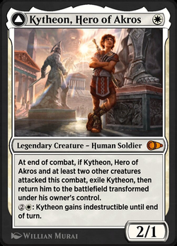 Kytheon, Hero of Akros // Gideon, Battle-Forged image