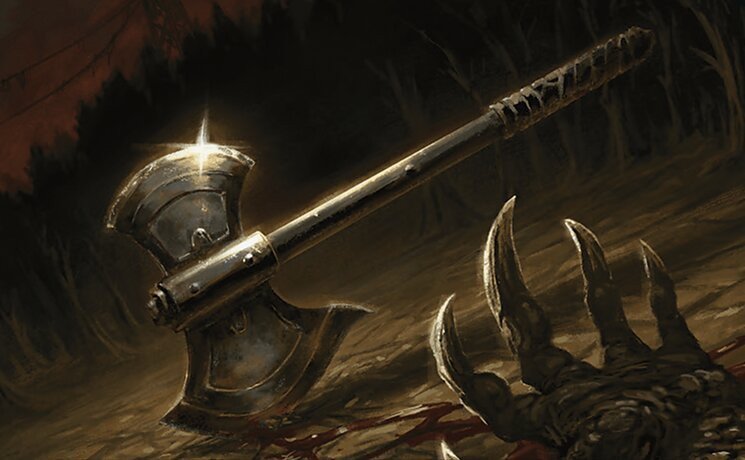 Bloodforged Battle-Axe Crop image Wallpaper