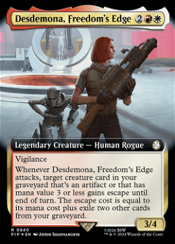 Desdemona, Freedom's Edge image
