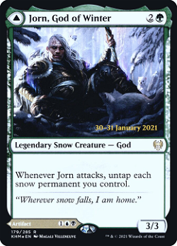 ヨルン、冬の神 // 凍結の杖カルドリング
