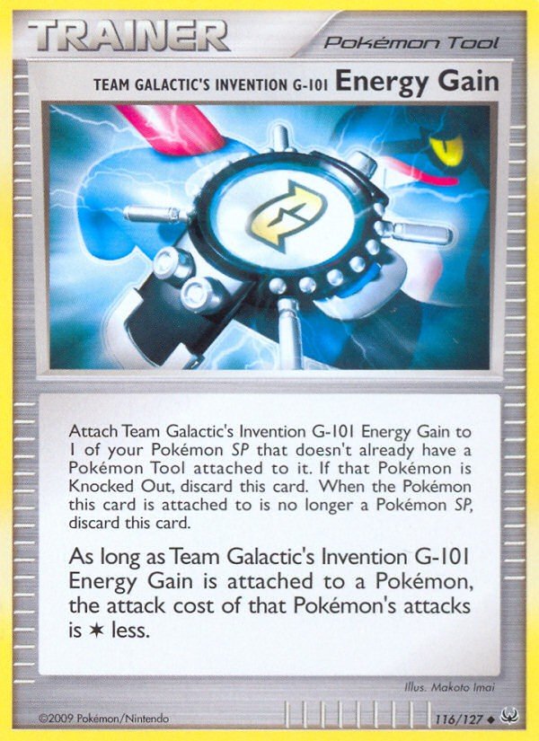 Team Galactic's Invention G-101 Energy Gain PL 116 Crop image Wallpaper