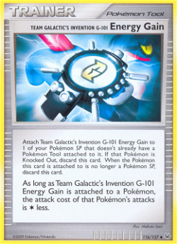 Team Galactic's Invention G-101 Energy Gain PL 116