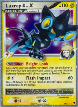 Luxray GL LV.X RR 109 -> レックスライGL LV.X RR 109 image