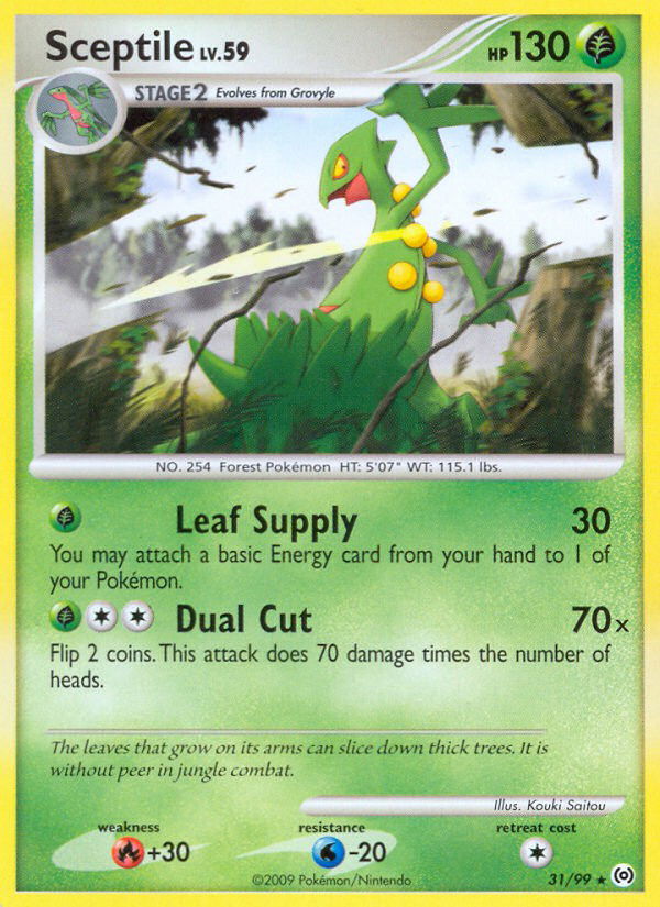 Sceptile AR 31 Crop image Wallpaper