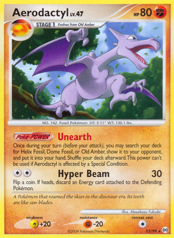 Aerodactyl AR 13  Pokemon TCG POK Cards