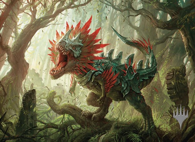 Hulking Raptor Crop image Wallpaper