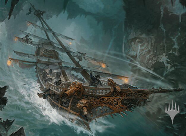 Subterranean Schooner Crop image Wallpaper