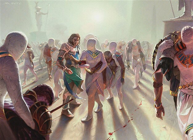 Anointed Procession Crop image Wallpaper
