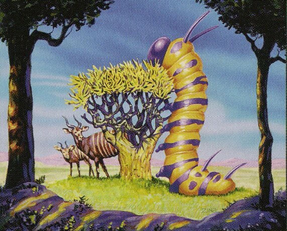 Giant Caterpillar Crop image Wallpaper