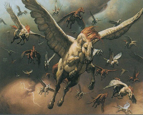 Pegasus Stampede Crop image Wallpaper