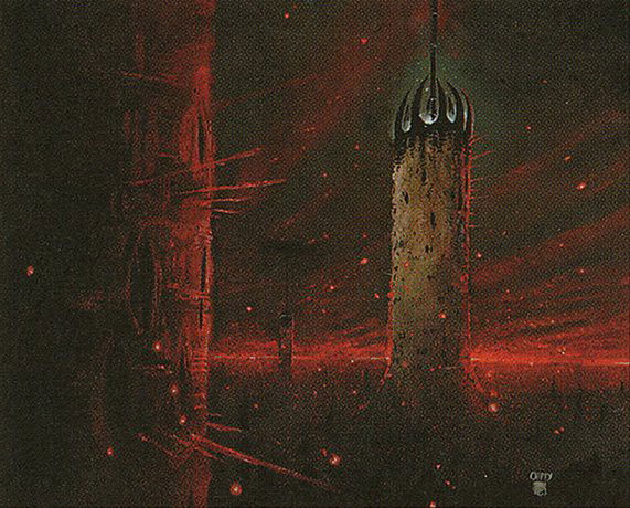 Phyrexian Tower Crop image Wallpaper