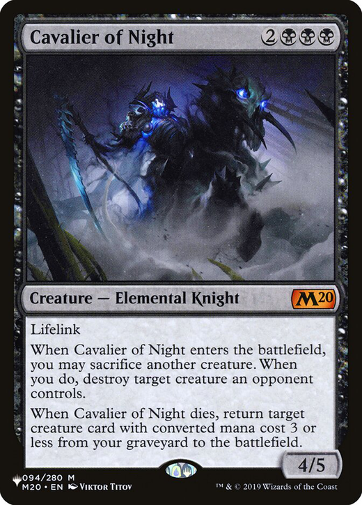 Cavalier of Night Full hd image