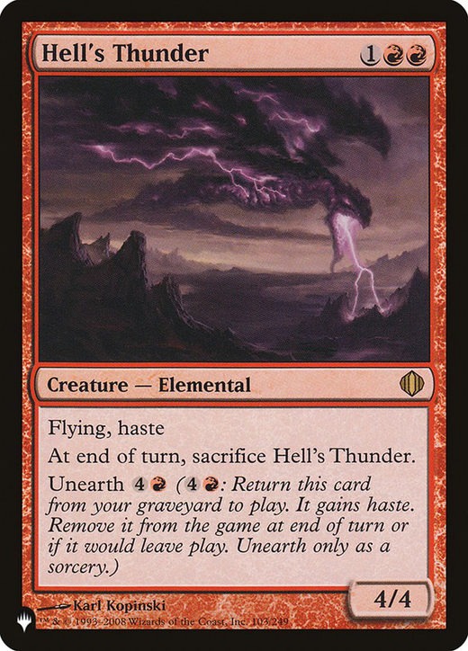 Hell's Thunder image