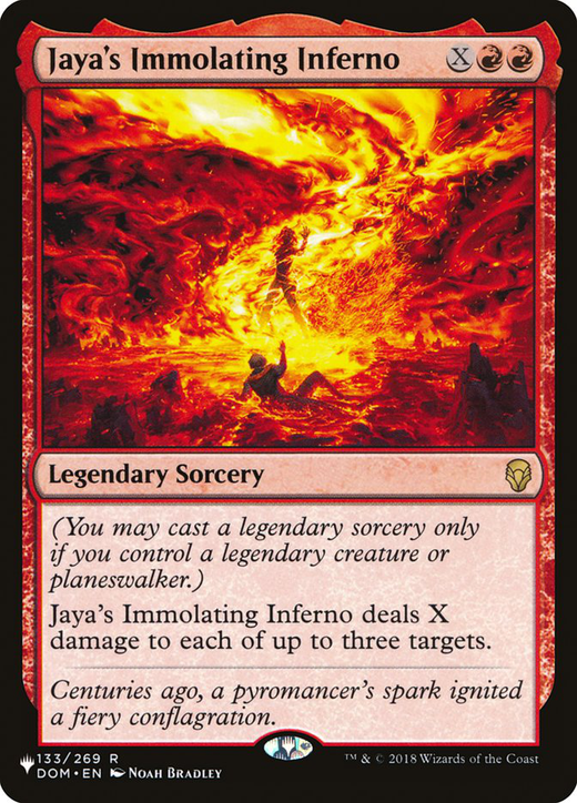 Jaya's Immolating Inferno image