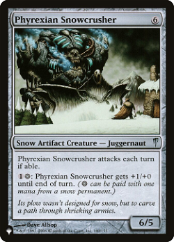 Phyrexian Snowcrusher image