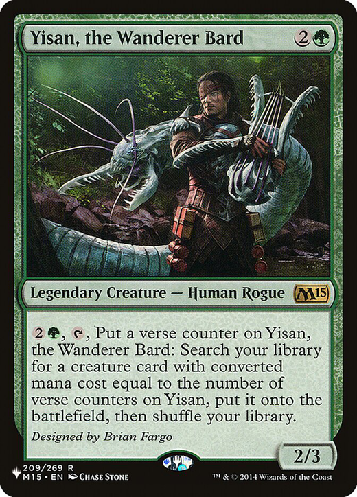Yisan, the Wanderer Bard Full hd image