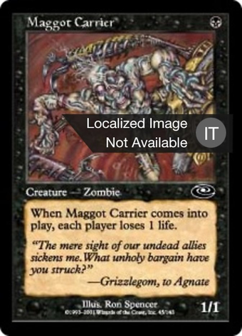 Maggot Carrier Full hd image