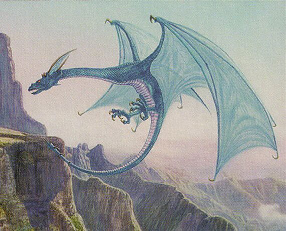 Cerulean Wyvern Crop image Wallpaper