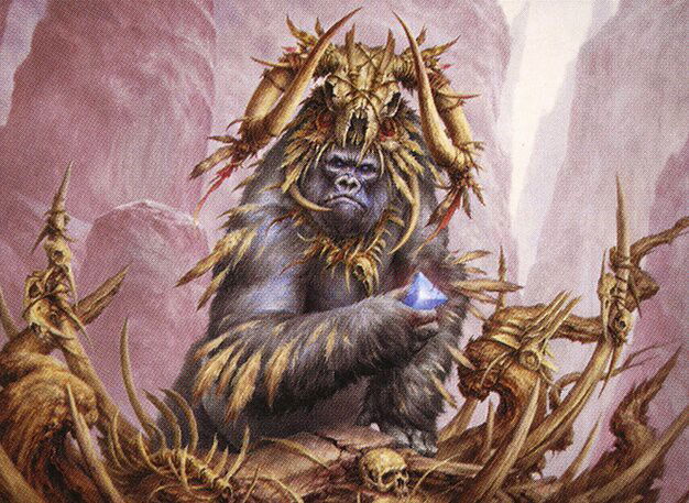 Gorilla Shaman Crop image Wallpaper