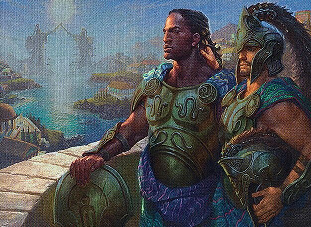 Kynaios and Tiro of Meletis Crop image Wallpaper