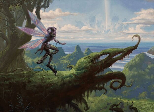 Llanowar Wastes Crop image Wallpaper