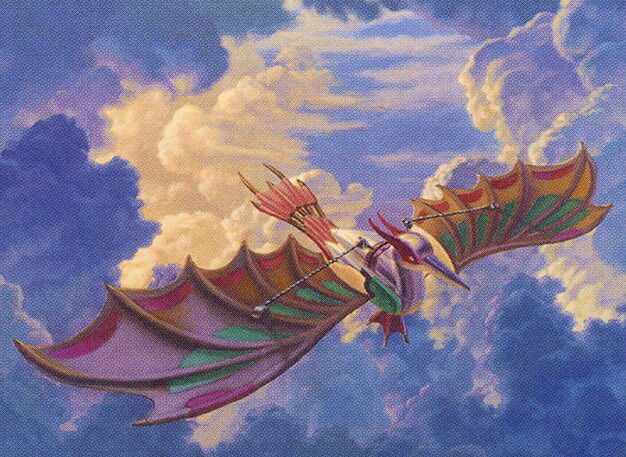 Ornithopter of Paradise Crop image Wallpaper