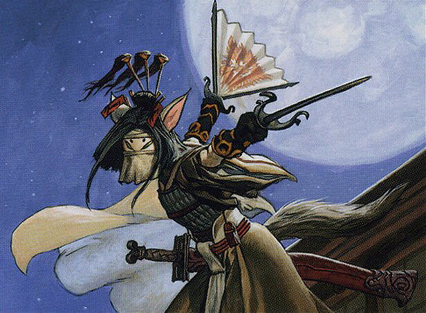 Samurai of the Pale Curtain Crop image Wallpaper