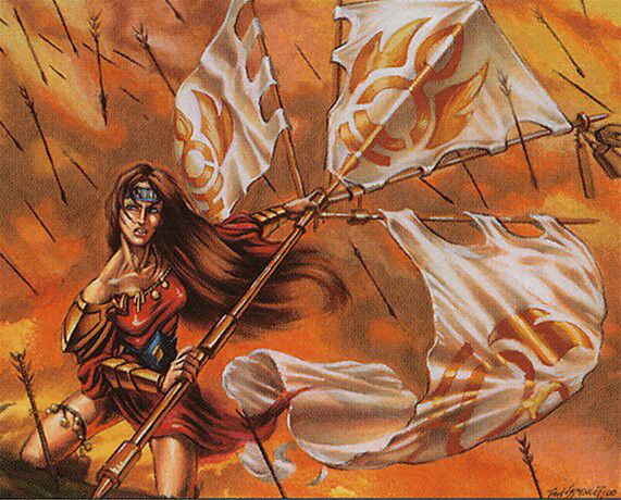 Standard Bearer Crop image Wallpaper