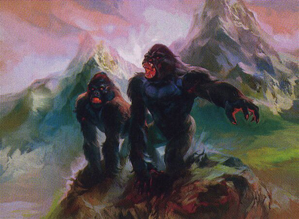 Summit Apes Crop image Wallpaper