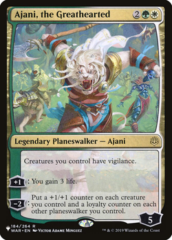 Ajani, the Greathearted image