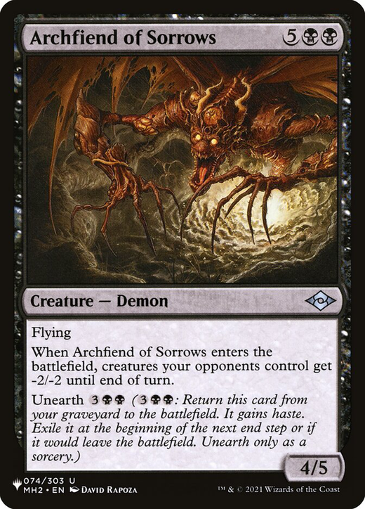 Archfiend of Sorrows Full hd image