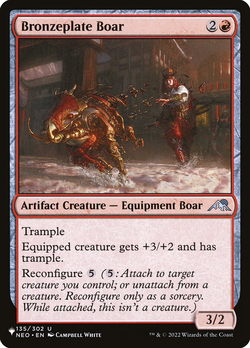 Bronzeplate Boar image