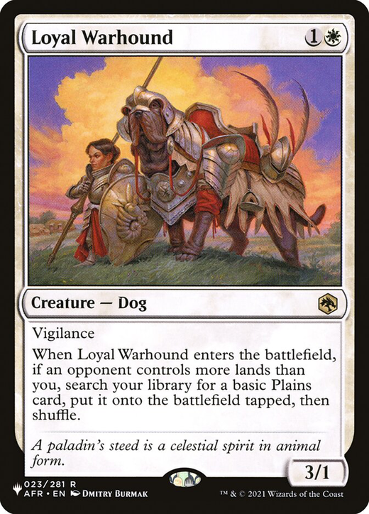 Loyal Warhound Full hd image