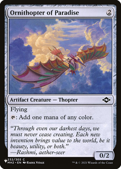 Ornithopter of Paradise